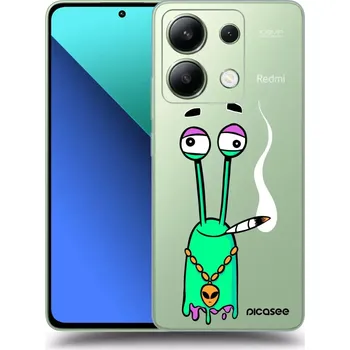 Pouzdro na mobilní telefon Picasee silikonový průhledný obal pro Xiaomi Redmi Note 13 4G - Earth - Sám doma