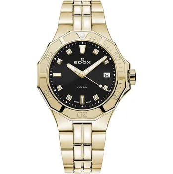 Hodinky Edox 53020-37JM-NID Delfin Diver Ladies Watch 38mm 20ATM