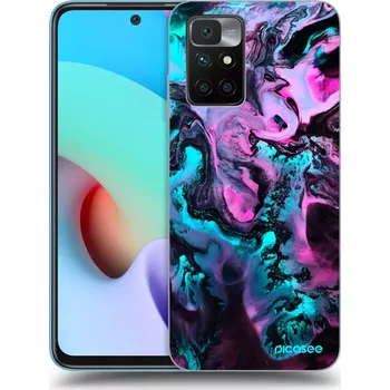 Pouzdro na mobilní telefon Picasee silikonový průhledný obal pro Xiaomi Redmi 10 (2022) - Lean