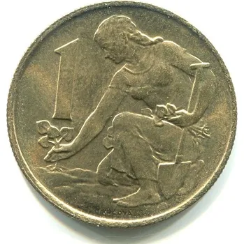 Sběratelství ČESKOSLOVENSKO. 1 koruna 1981.