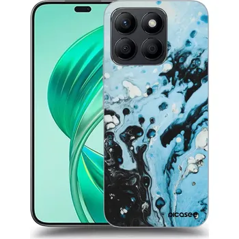 Pouzdro na mobilní telefon Picasee silikonový průhledný obal pro Honor X8b - Organic blue