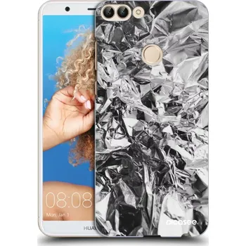 Pouzdro na mobilní telefon Picasee silikonový černý obal pro Huawei P Smart - Chrome