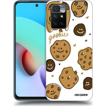 Pouzdro na mobilní telefon Picasee silikonový černý obal pro Xiaomi Redmi 10 - Gookies