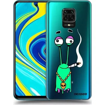 Pouzdro na mobilní telefon Picasee silikonový průhledný obal pro Xiaomi Redmi Note 9S - Earth - Sám doma