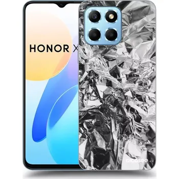 Pouzdro na mobilní telefon Picasee silikonový černý obal pro Honor X8 5G - Chrome
