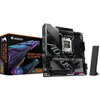 Základní deska GIGABYTE B840M AORUS ELITE WIFI6E/AM5/mATX