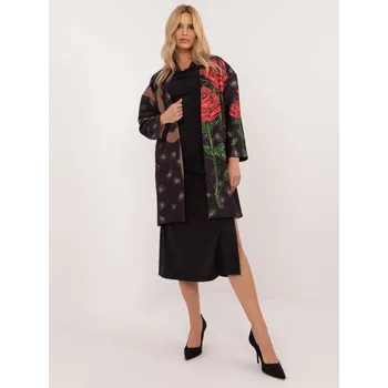 Dámský kabát Plášť DHJ EN 19821.60P černý jedna velikost