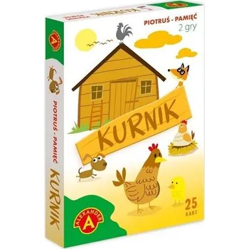 Pexeso Karty Piotruś + Pamięć - Kurnik