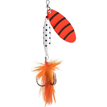 Umělá nástraha Třpytka Plandavka Abu Garcia Reflex White 5,7cm 12gr Orange