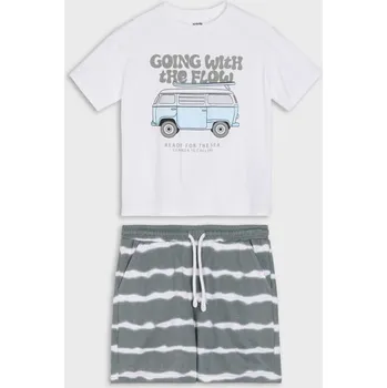 Sinsay - Žerzejová souprava - šedá - 904EV-90X - 904EV-90X-140