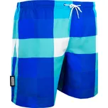 GUGGEN MOUNTAIN Pánské plavecké kraťasy 2XL BÍLÁ|MODRÁ