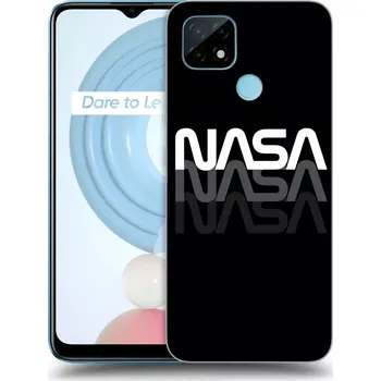 Pouzdro na mobilní telefon Picasee silikonový průhledný obal pro Realme C21 - NASA Triple