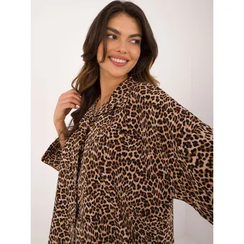 Dámská halenka Sada DHJ KMPL 19589 5.54 černá a béžová jedna velikost