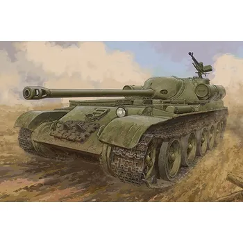 Plastikový model Soviet SU-102 Tank Destroyer - Trumpeter 09570