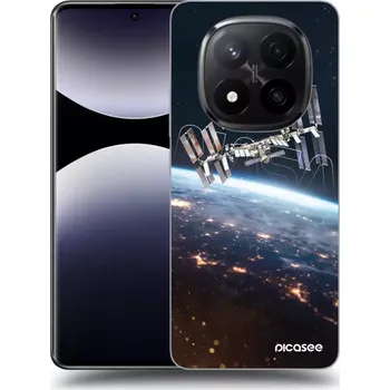 Pouzdro na mobilní telefon Picasee silikonový průhledný obal pro Xiaomi Redmi Note 14 Pro+ 5G - Station