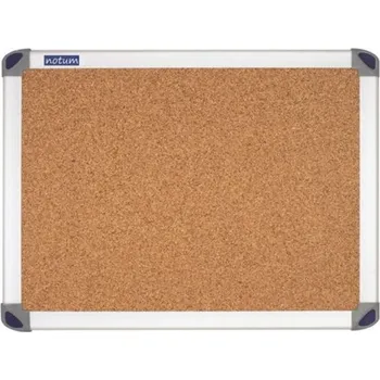 Korková nástěnka Notum,100 x 150cm, hlin.rám,hnědá