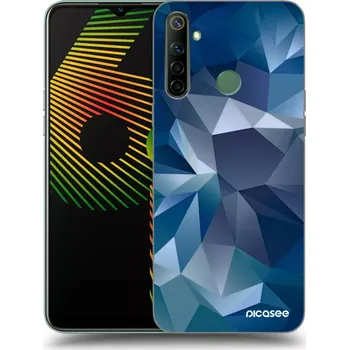 Pouzdro na mobilní telefon Picasee silikonový černý obal pro Realme 6i - Wallpaper