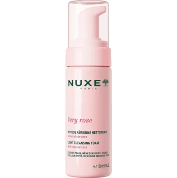 NUXE Very Rose Light Cleansing Foam čisticí pěna pro všechny typy pleti 150 ml