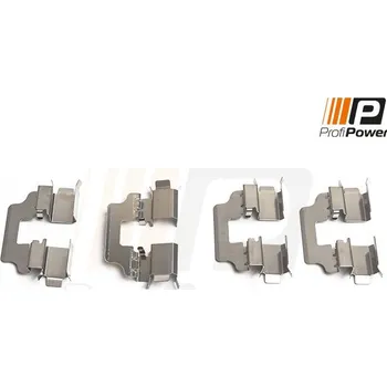 Přislušenství brzdového systému Sada příslušenství, obložení kotoučové brzdy ProfiPower 9B1154