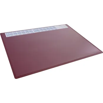 Psací podložka Durable 722303 722303 psací podložka Kalendář na 4 roky červená, transparentní (š x v) 650 mm x 500 mm