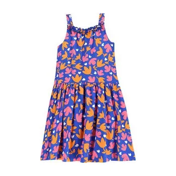 Dámské šaty Coccodrillo Letní šaty WC5129301FGK Modrá Regular Fit 104