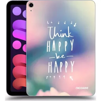 Pouzdro na mobilní telefon Picasee silikonový průhledný obal pro Apple iPad mini 2021 (6. gen) - Mysli pozitivně!