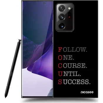 Pouzdro na mobilní telefon Picasee silikonový průhledný obal pro Samsung Galaxy Note 20 Ultra - Focus