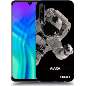Pouzdro na mobilní telefon Picasee silikonový černý obal pro Honor 20 Lite - Astronaut Big