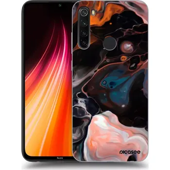 Pouzdro na mobilní telefon Picasee silikonový průhledný obal pro Xiaomi Redmi Note 8T - Cream