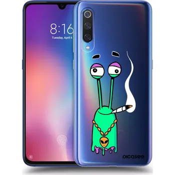 Pouzdro na mobilní telefon Picasee silikonový průhledný obal pro Xiaomi Mi 9 - Earth - Sám doma