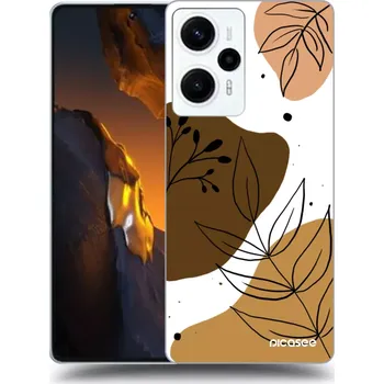 Pouzdro na mobilní telefon Picasee silikonový průhledný obal pro Xiaomi Poco F5 - Boho style