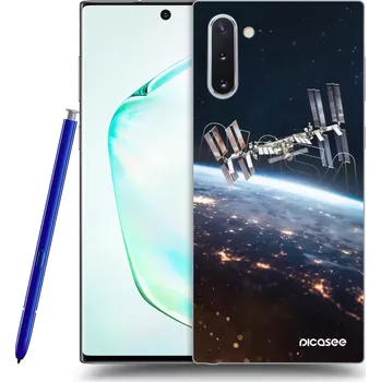 Pouzdro na mobilní telefon Picasee silikonový průhledný obal pro Samsung Galaxy Note 10 N970F - Station