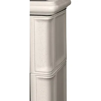 Krbová kamna ABX Abx Bavaria L I - kachlový sokl - ahornweiss