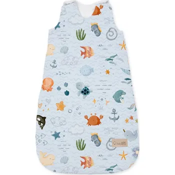 Spacák ALBERO MIO Dětský spací pytel 77x35cm - Krab a přátelé