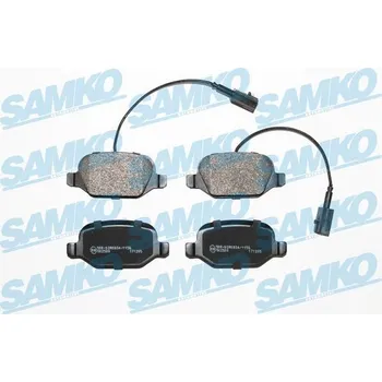 Brzdová destička Sada brzdových destiček, kotoučová brzda SAMKO 5SP1661