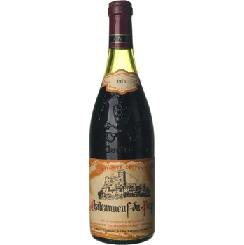 Víno Archivní víno 1976 Chante Le Vent Châteauneuf du Pape 0,75 l