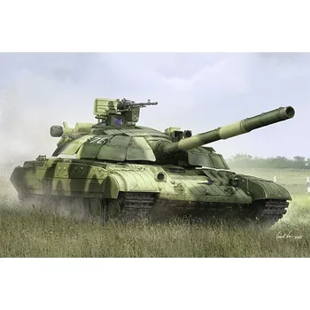 Plastikový model Ukraine T-64BM Bulat Main Battle Tank - Trumpeter 09592