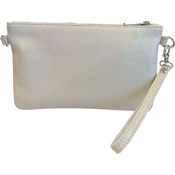 Vera Pelle kožená malá crossbody šedá 1735 D86