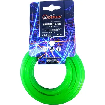 Šestihranná žací struna do křovinořezu 3 mm × 10 m – Demon M830815