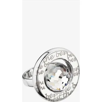 Prsten Prsten z chirurgické oceli Beryl s českým křišťálem Preciosa 53