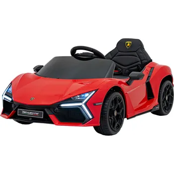 autíčko RKToys Dětské elektrické autíčko Lamborghini Revuelto červené