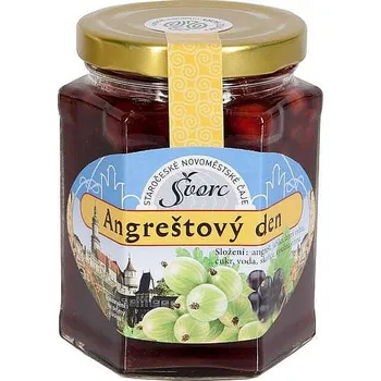 Čaj PEČENÉ ČAJE ŠVORC Pečený čaj Angreštový den VELKÝ 275ml