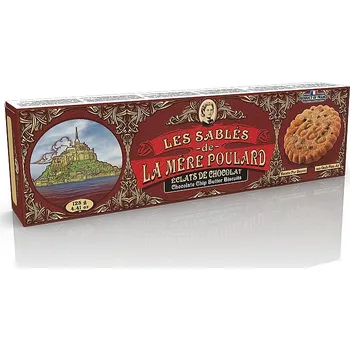 La Mére Poulard Chocolate chip butter biscuits papír 125g