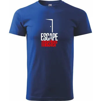 Pánské tričko Escape master - Triko extra velké (5-8XL) - 8XL ( Královská modrá )