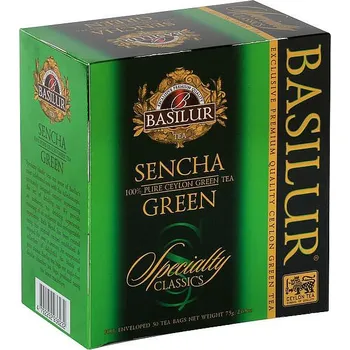 Nápoj BASILUR Specialty Sencha přebal 50x1,5g