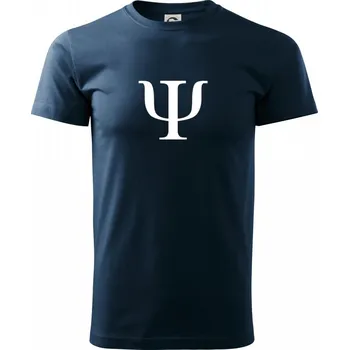 Psychologie znak - Triko extra velké (5-8XL) - 8XL ( Námořní modrá (velmi tmavá - téměř černá) )
