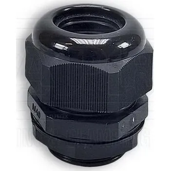 elektrický kabel wpr2768 kabelová vývodka WAPRO M20, IP68, s maticí, černá MV-20B