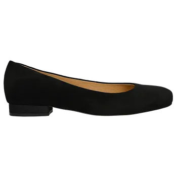 Dámské polobotky Černé Dámské Balerínky Na 2Cm Podpatku Wojas 4406961 37