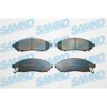 Brzdová destička Sada brzdových destiček, kotoučová brzda SAMKO 5SP1495