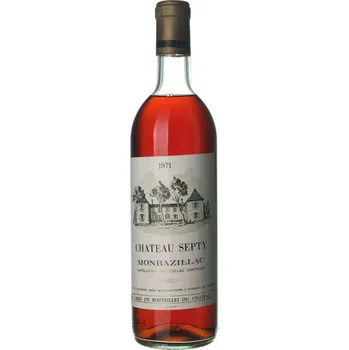 Víno Archivní víno&nbsp;1971&nbsp;Chateau Septy Monbazillac&nbsp;0,75 l